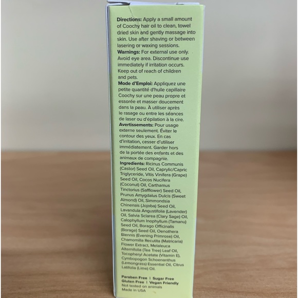 Coochy Ultra Lime Yours Ingrown Hair Oil Lemongrass & Lime - Picture 8 of 8